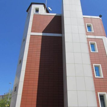 Ekos Ekoton Terracotta Panel Mekanik Sistem - Nar(Ekos Kırmızı) 250x500mm