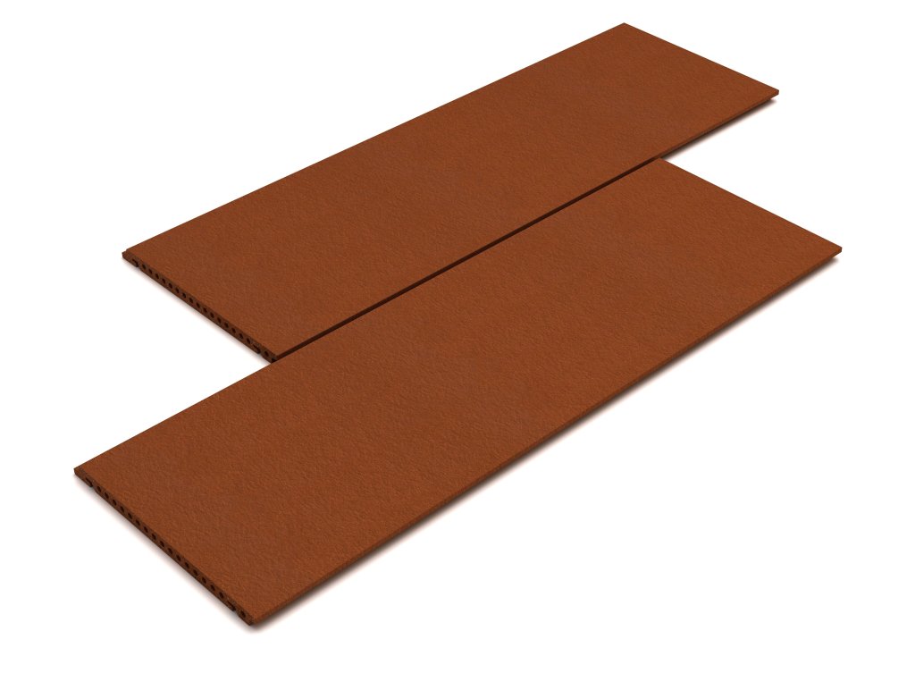 Ekoton Double Skin Slim Ventilated Facade Terracotta