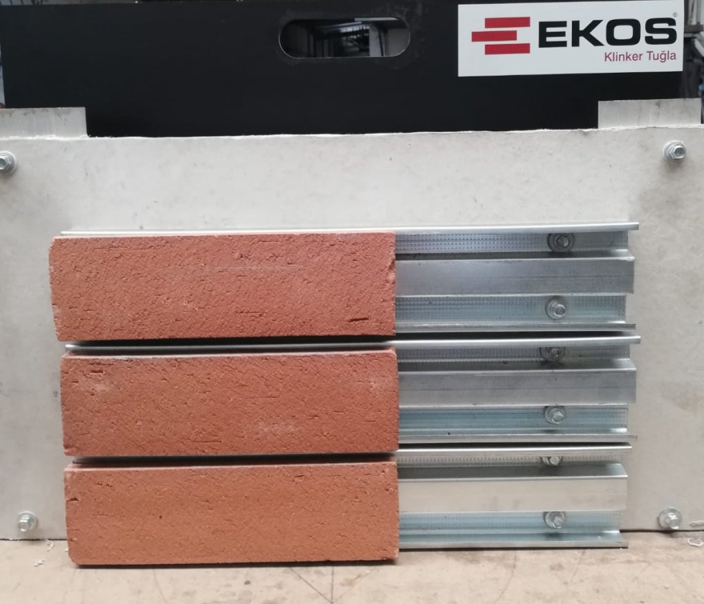 Mekanik Havalandırmalı Cephe Klinker Tuğla Sistemi