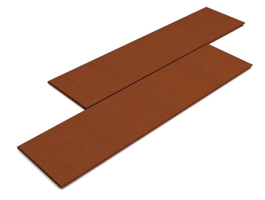 Ekoton Double Skin Slim Ventilated Facade Terracotta