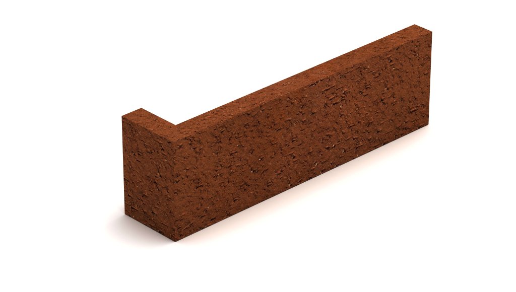 EKOS Short Corner Clinker 215x65x15x45mm