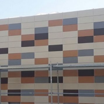 Ekos Ekoton Terracotta Panel for Ventilated Facade -Multicolor 250x500mm